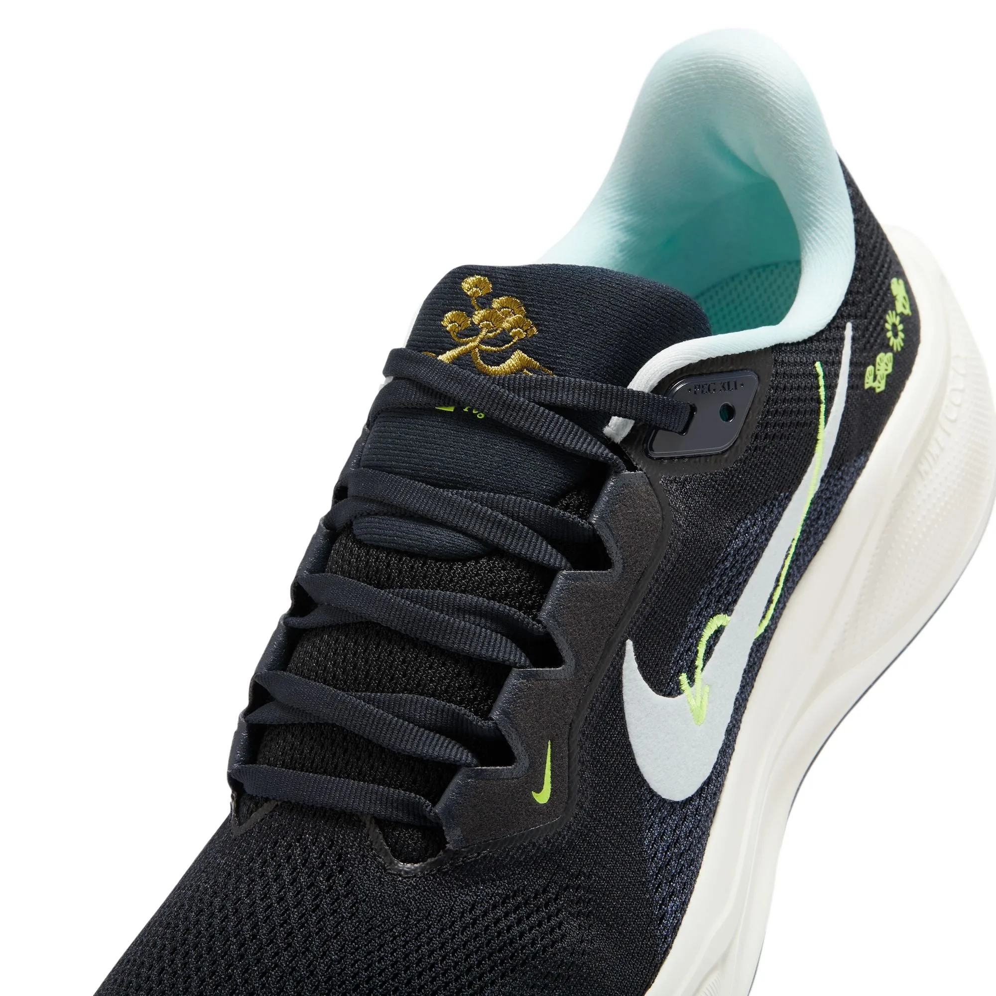 Nike Men's Pegasus 41 Running Shoes Black / Sail / Volt / Glacier Blue