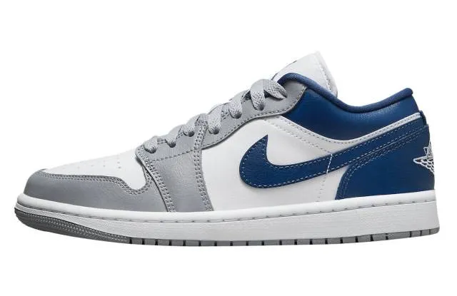 Nike WMNS Air Jordan Retro I 1 Low Stealth French Blue W...