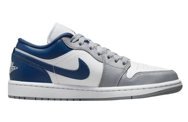 Nike WMNS Air Jordan Retro I 1 Low Stealth French Blue W...