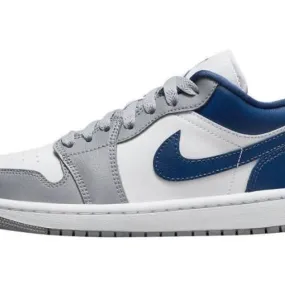 Nike WMNS Air Jordan Retro I 1 Low Stealth French Blue W...