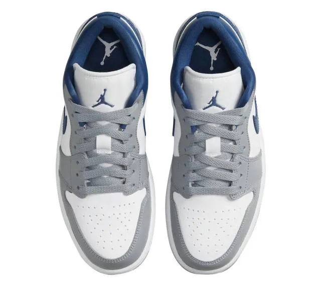 Nike WMNS Air Jordan Retro I 1 Low Stealth French Blue W...