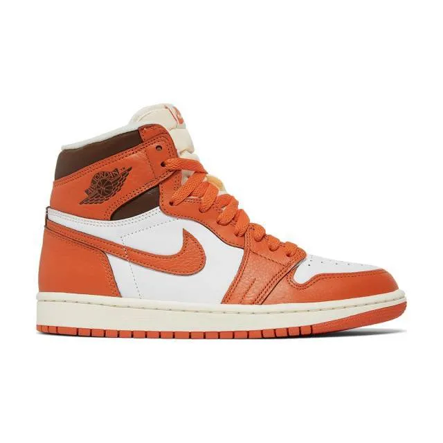 Nike Women's Air Jordan 1 High OG (Starfish Orange/ Whit...