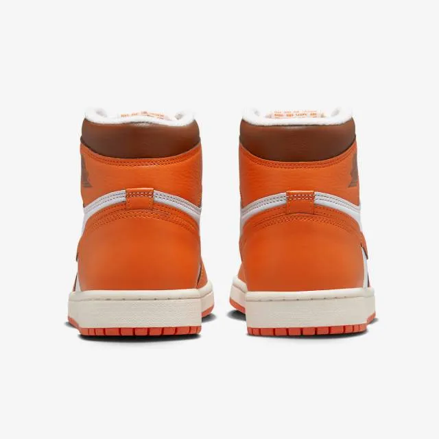 Nike Women's Air Jordan 1 High OG (Starfish Orange/ Whit...