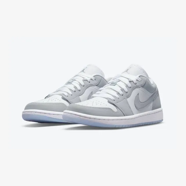 Nike Women's Air Jordan 1 Low (White Wolf Grey/ White/ W...