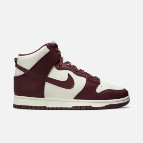 Nike Women's Dunk High Burgundy Crush