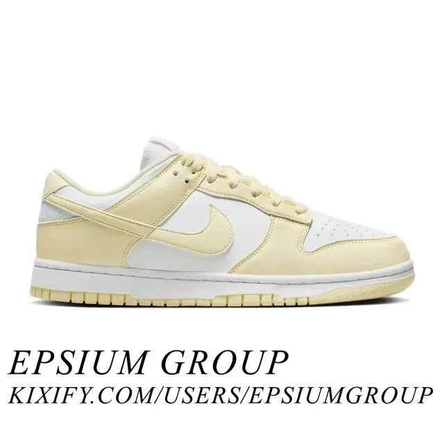 Nike Women's Dunk Low Next Nature (Alabaster/ Yellow/ Wh...