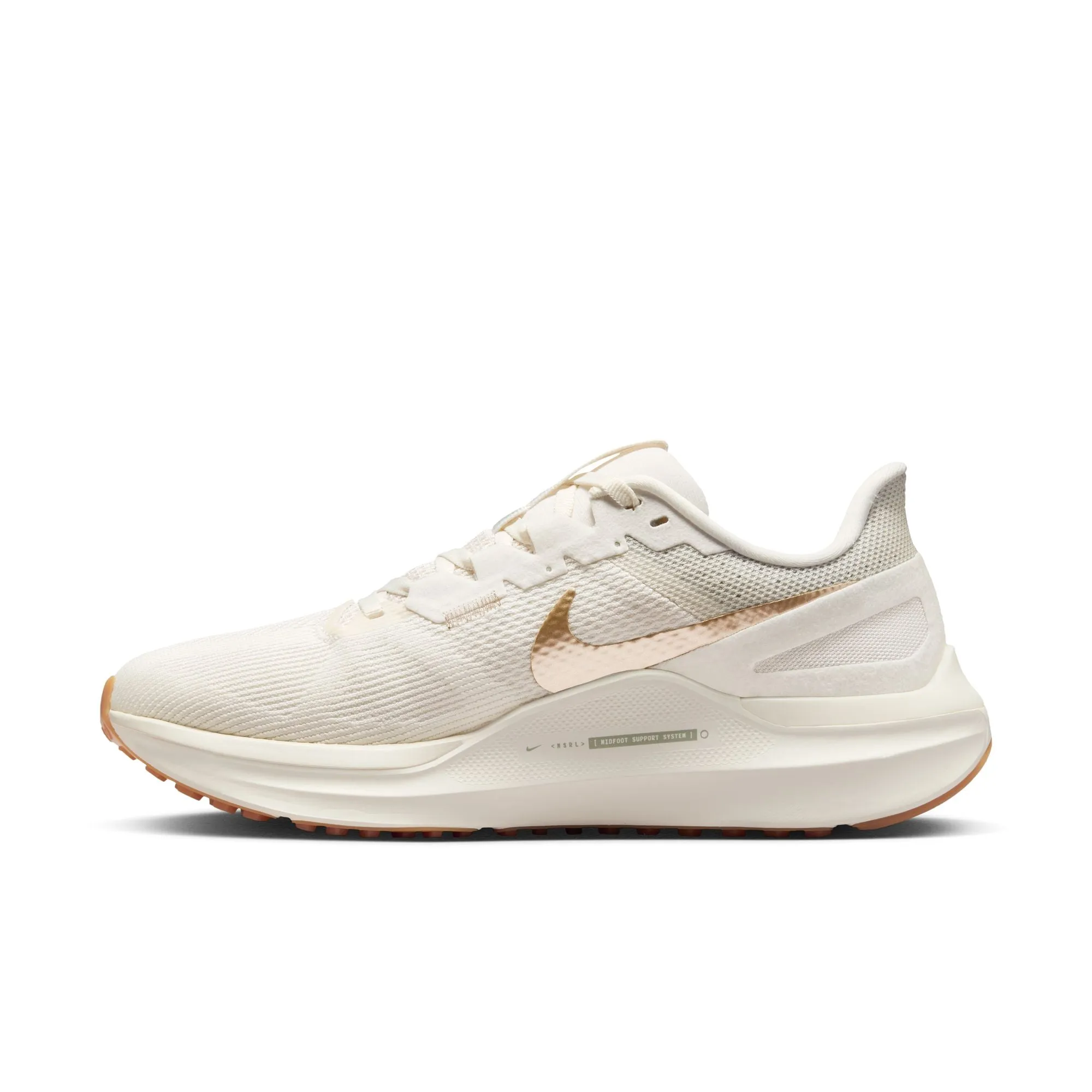 Nike Women's Structure 25 Running Shoes Phantom / White / Metallic Gold