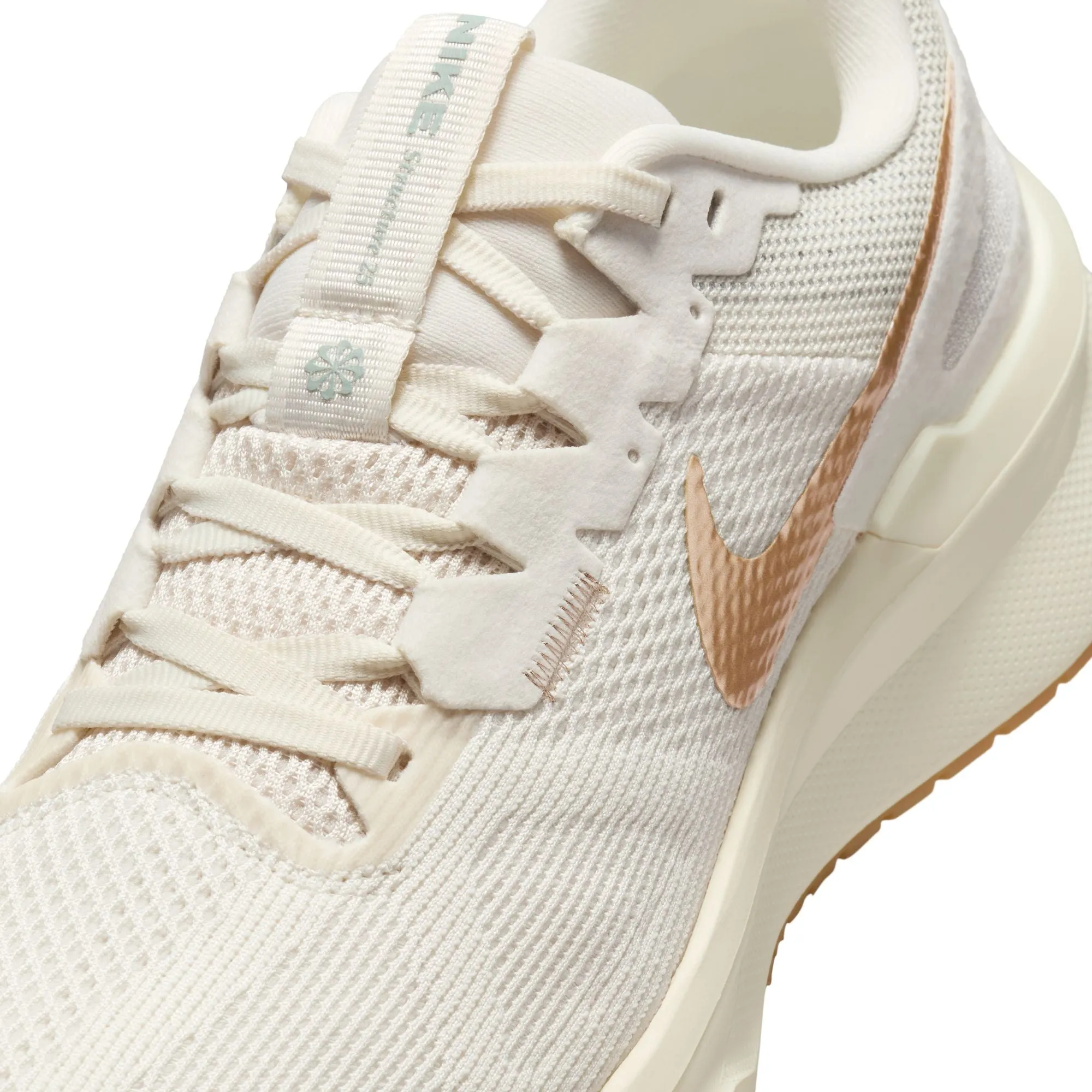 Nike Women's Structure 25 Running Shoes Phantom / White / Metallic Gold