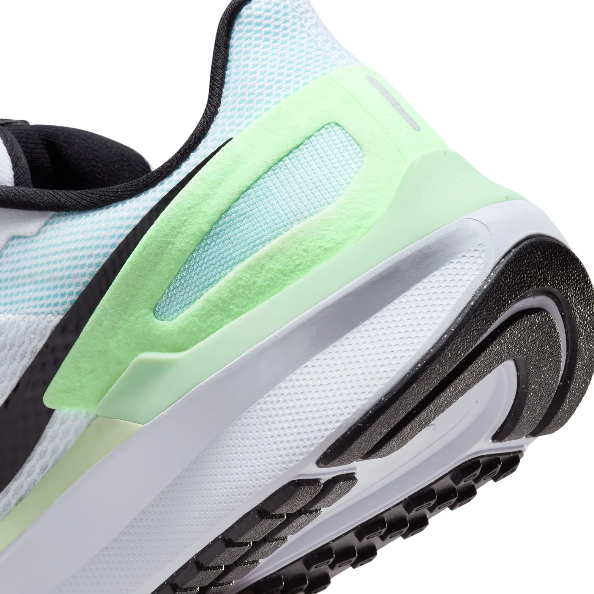 Nike Women's Structure 25 Running Shoes White / Glacier Blue / Vapour Green / Black