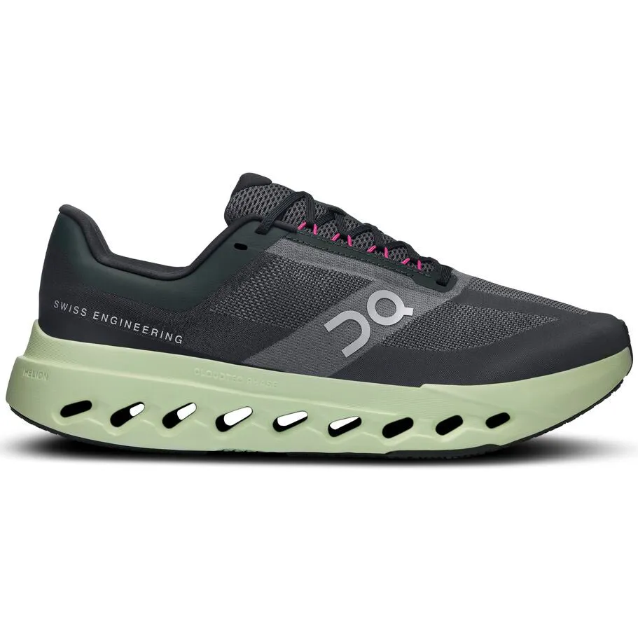 On Men's Cloudsurfer Next Running Shoes Black / Lima