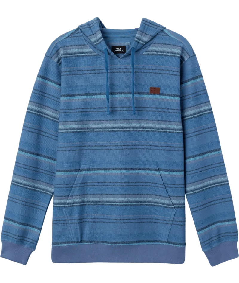 O'Neill Bavaro Stripe Pullover Sweatshirt-Copen Blue