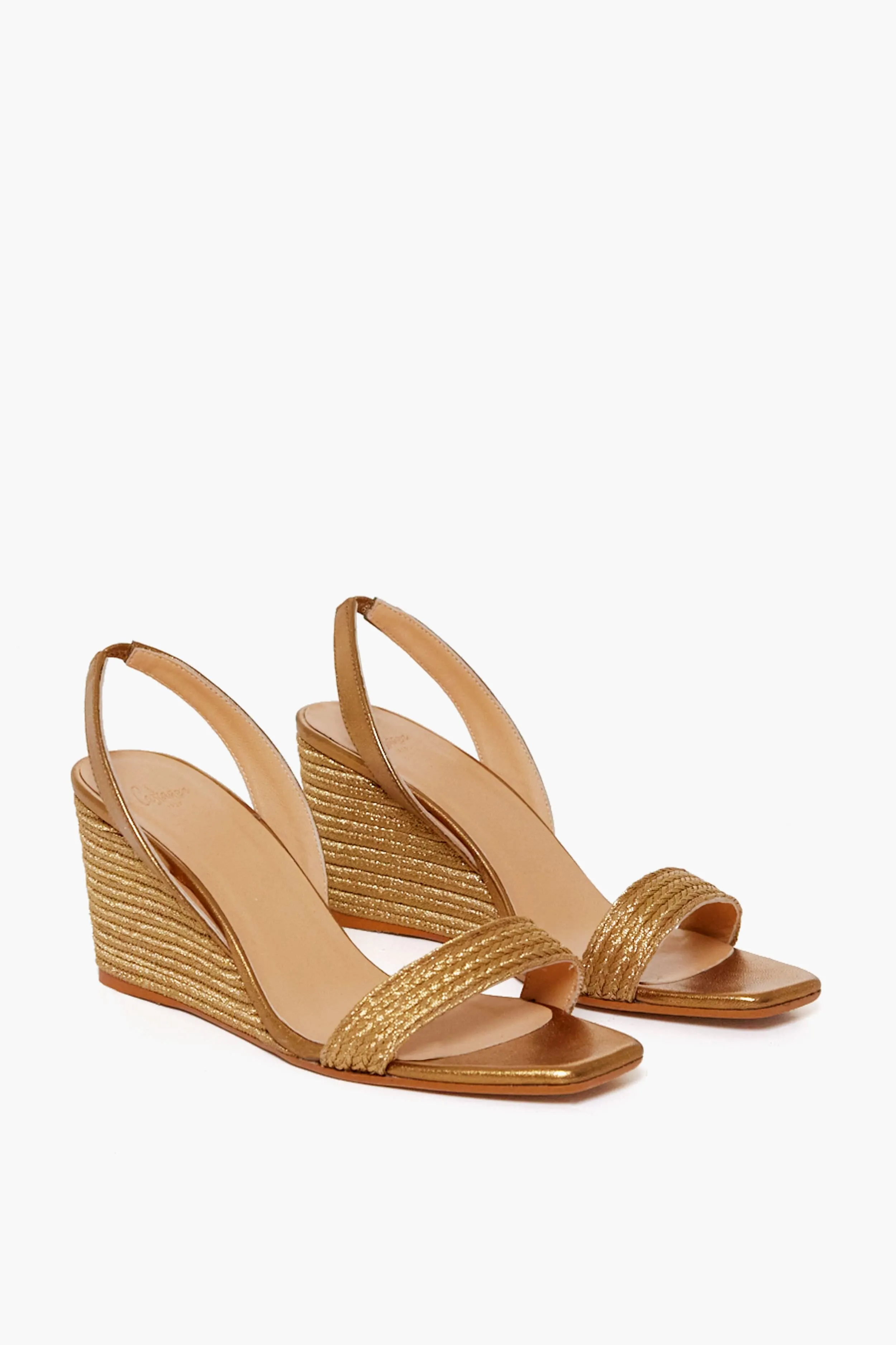 Oro Viejo Barby Wedge Sandals