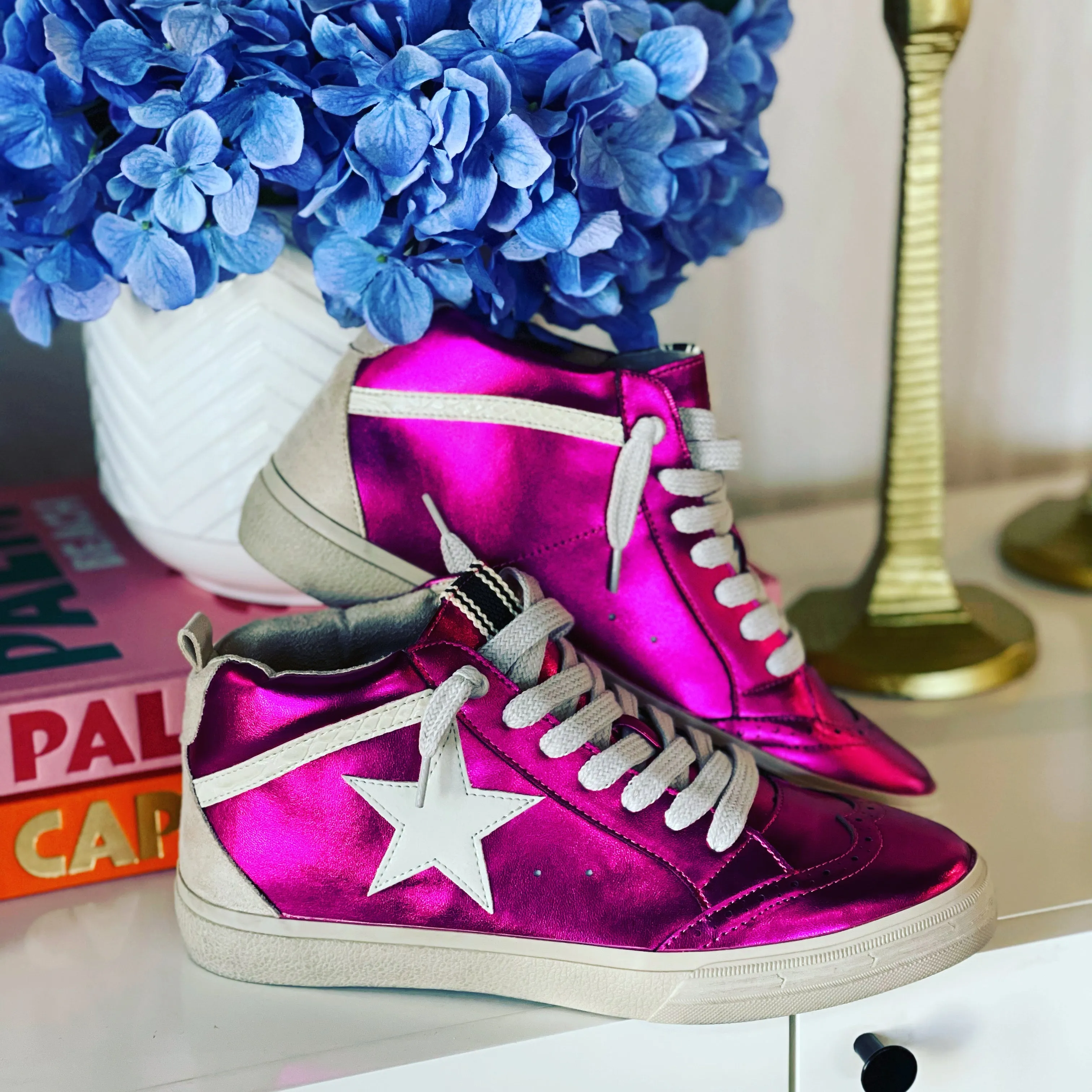 Paulina Pink Sneakers