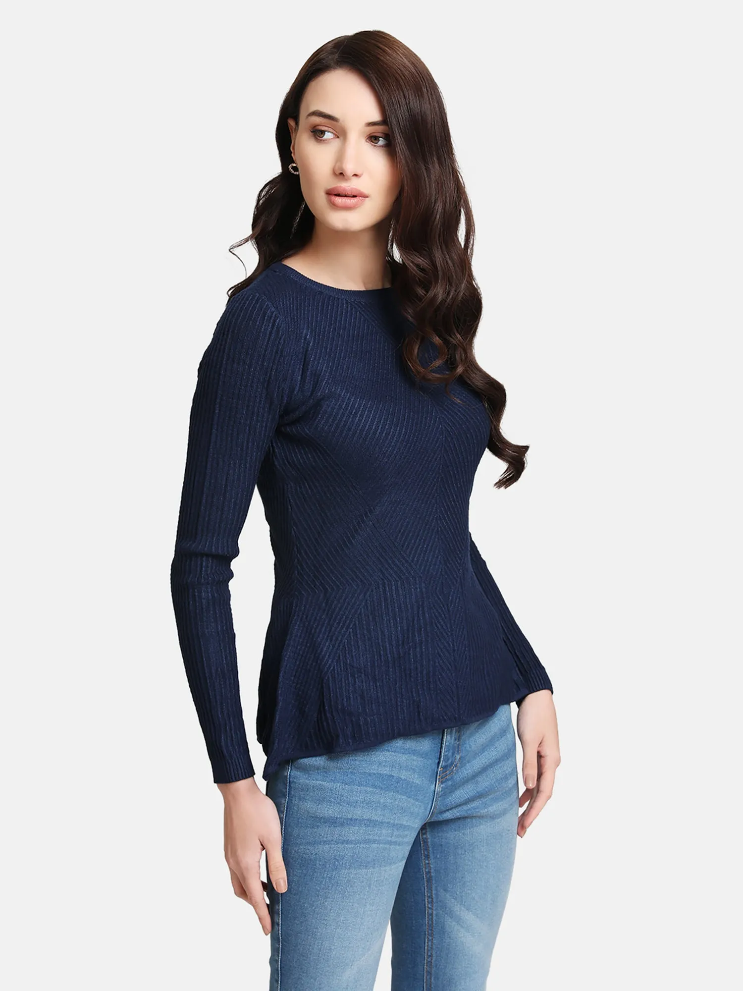 Peplum Pullover