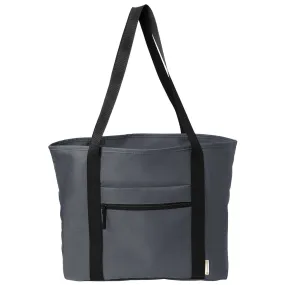 Port Authority Grey Steel C-FREE Recycled Tote