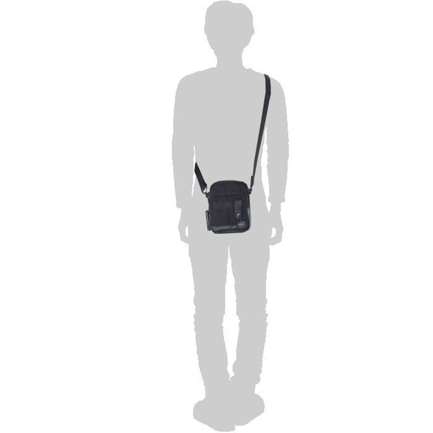 Porter Heat Shoulder Bag Black