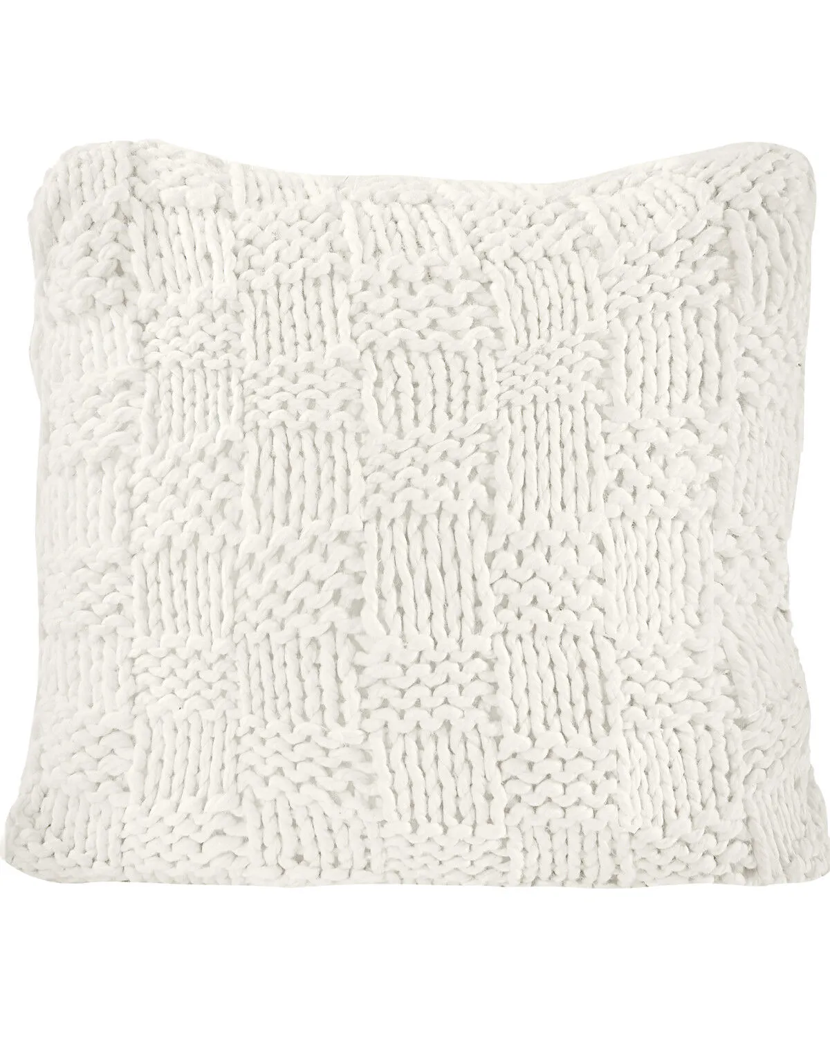 Product Name:  HiEnd Accents Chess Knit Euro Pillow