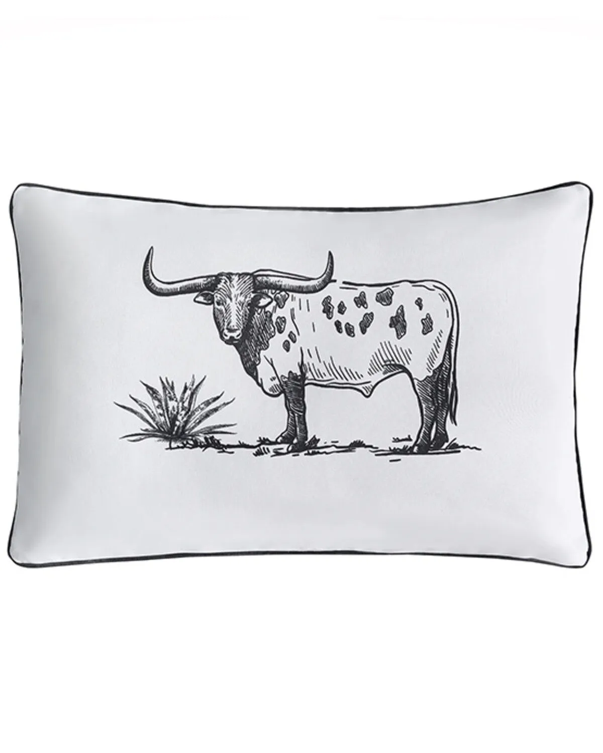 Product Name:  HiEnd Accents Ranch Life Steer Pillow