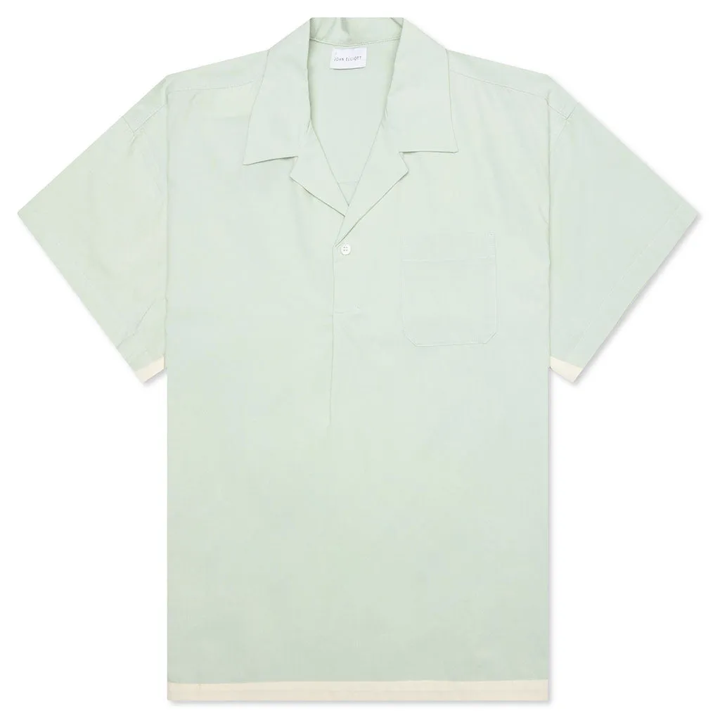 Pullover Camp Shirt - Mint/Salt