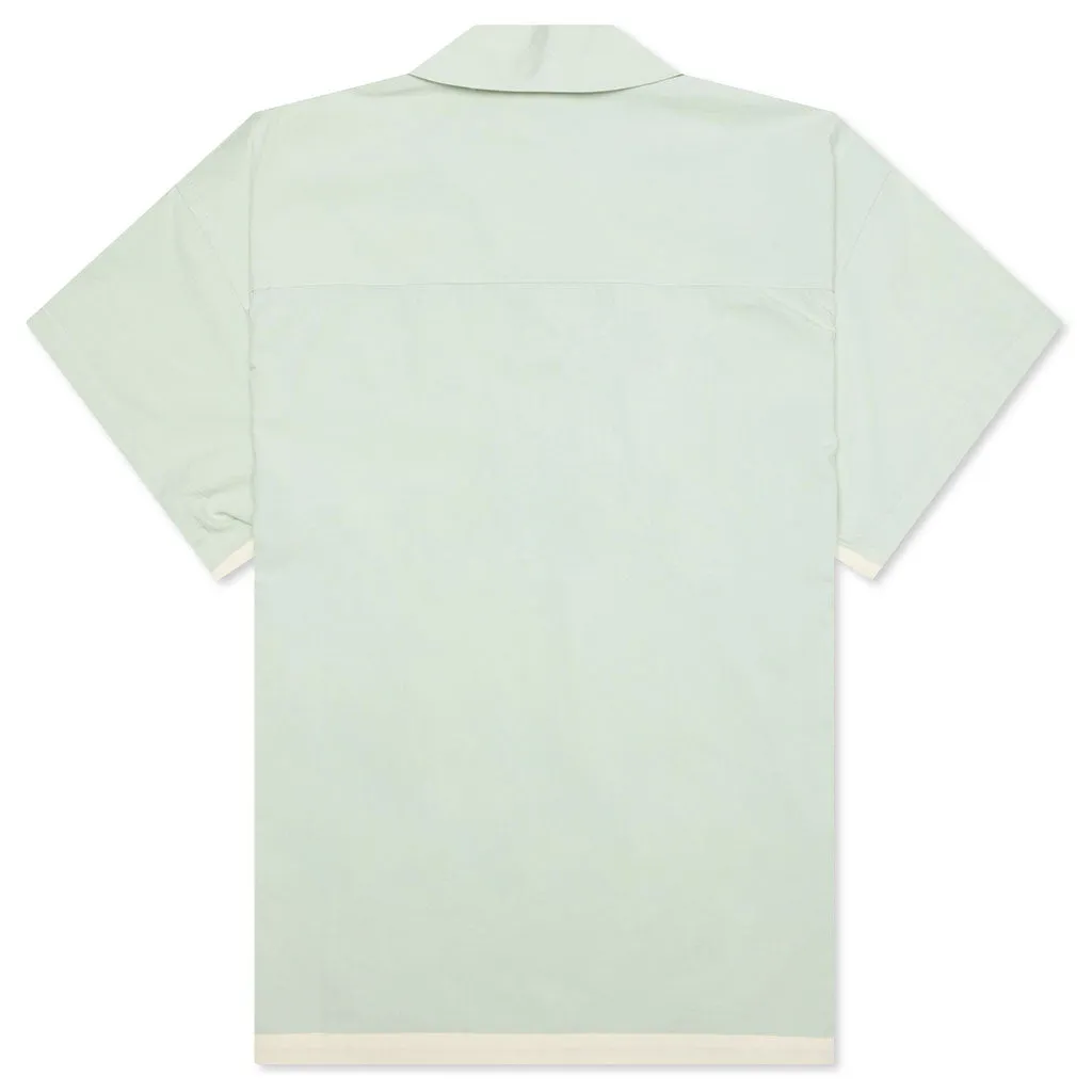 Pullover Camp Shirt - Mint/Salt