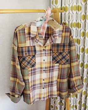 Quilt & Plaid Shirt