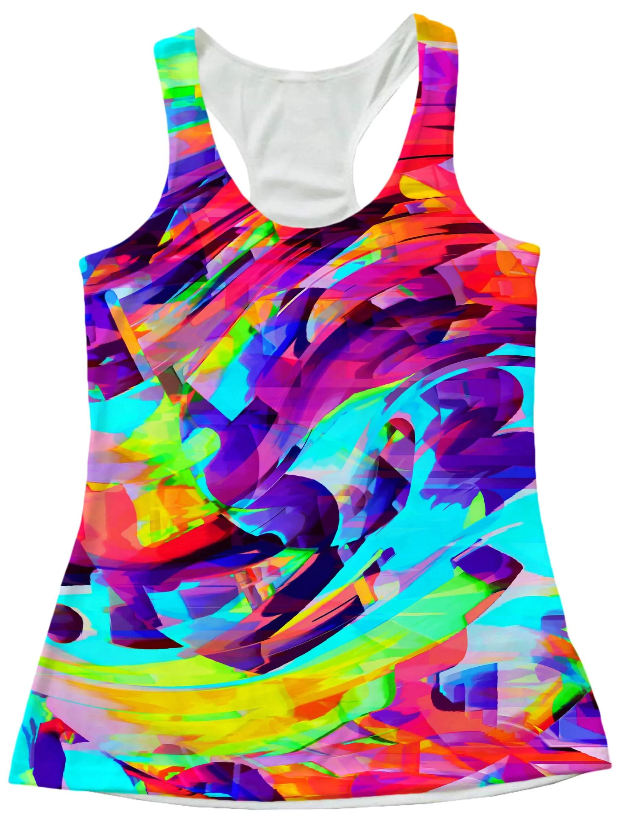 Rainbow Graffiti Explosion Women's Tank