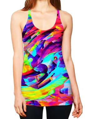 Rainbow Graffiti Explosion Women's Tank