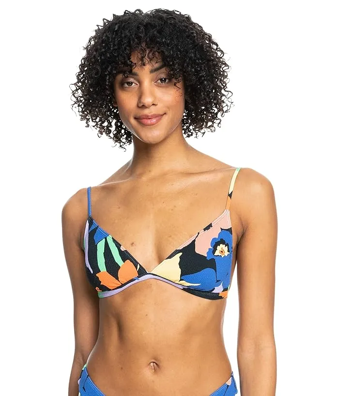 Roxy Color Jam Fixed Bikini Top Women's