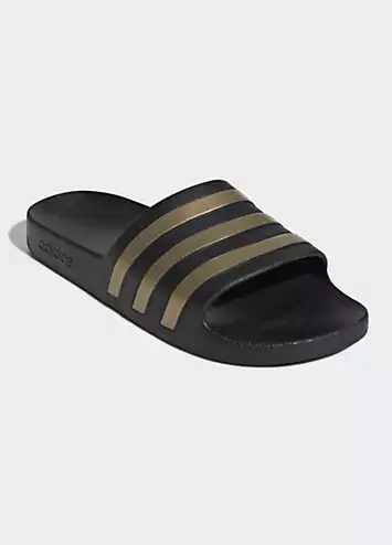 ’Adilette Aqua’ Bathing Sandals by adidas Performance | Look Again