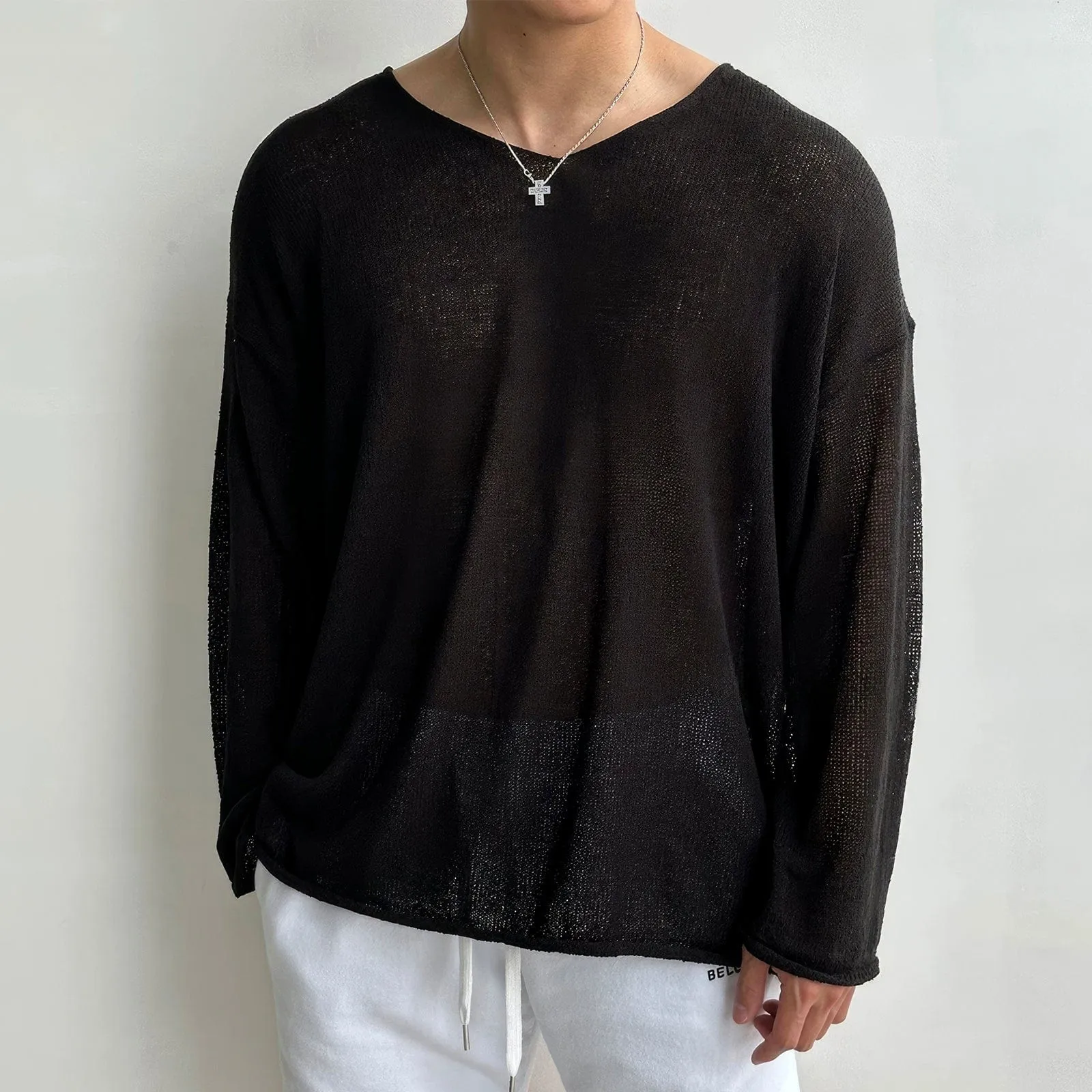 RT No. 11351 KNIT PULLOVER LONG SLEEVE