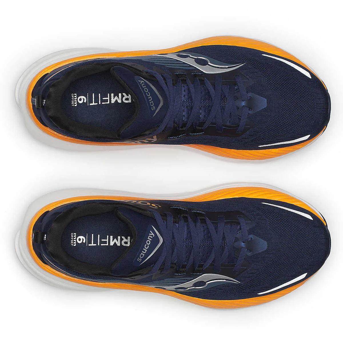 Saucony Hurricane 24 (Navy/Peel) - Men's