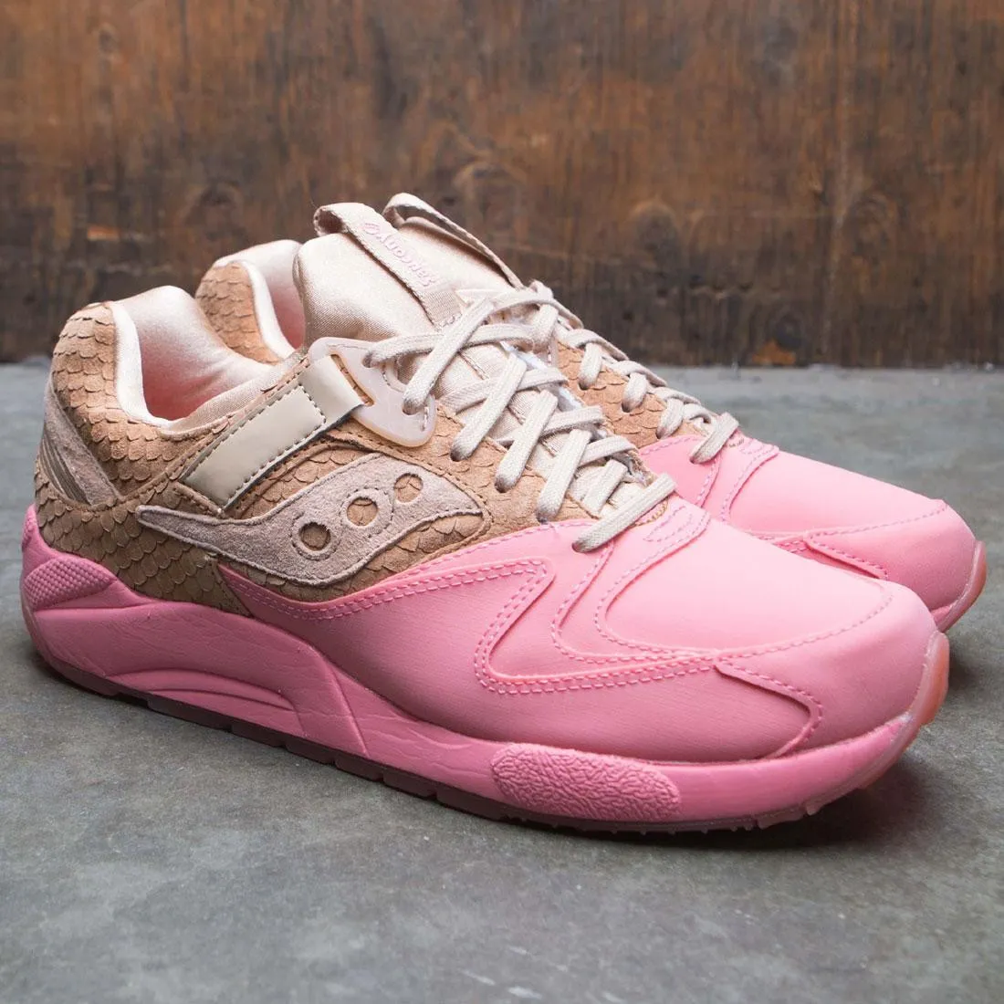 Saucony Men Grid 9000 HT (brown / tan / pink)