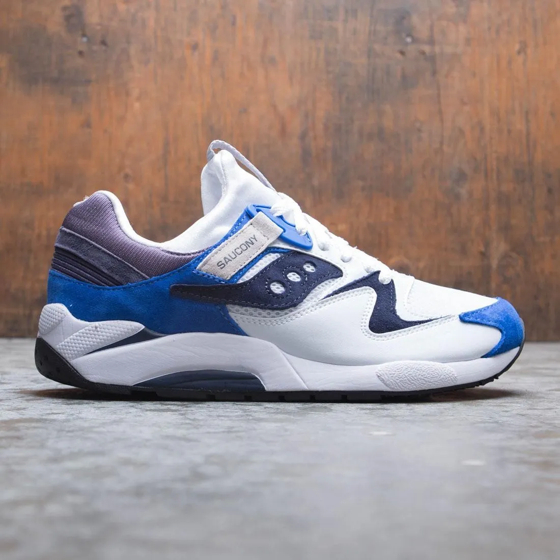 Saucony Men Grid 9000 (white / blue)