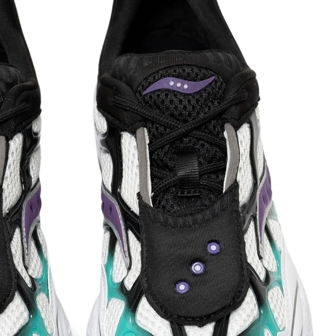 Saucony Men Grid Web Into The Void (white / teal / purple)