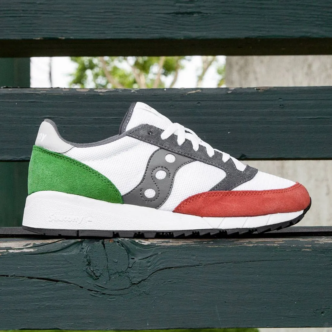 Saucony Men Jazz 91 (white / red / green)