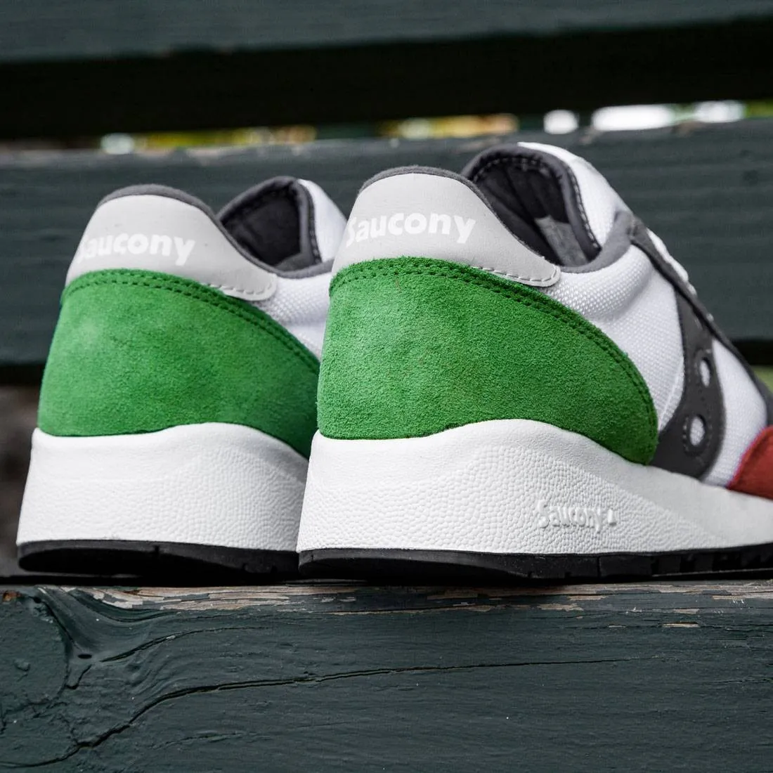 Saucony Men Jazz 91 (white / red / green)