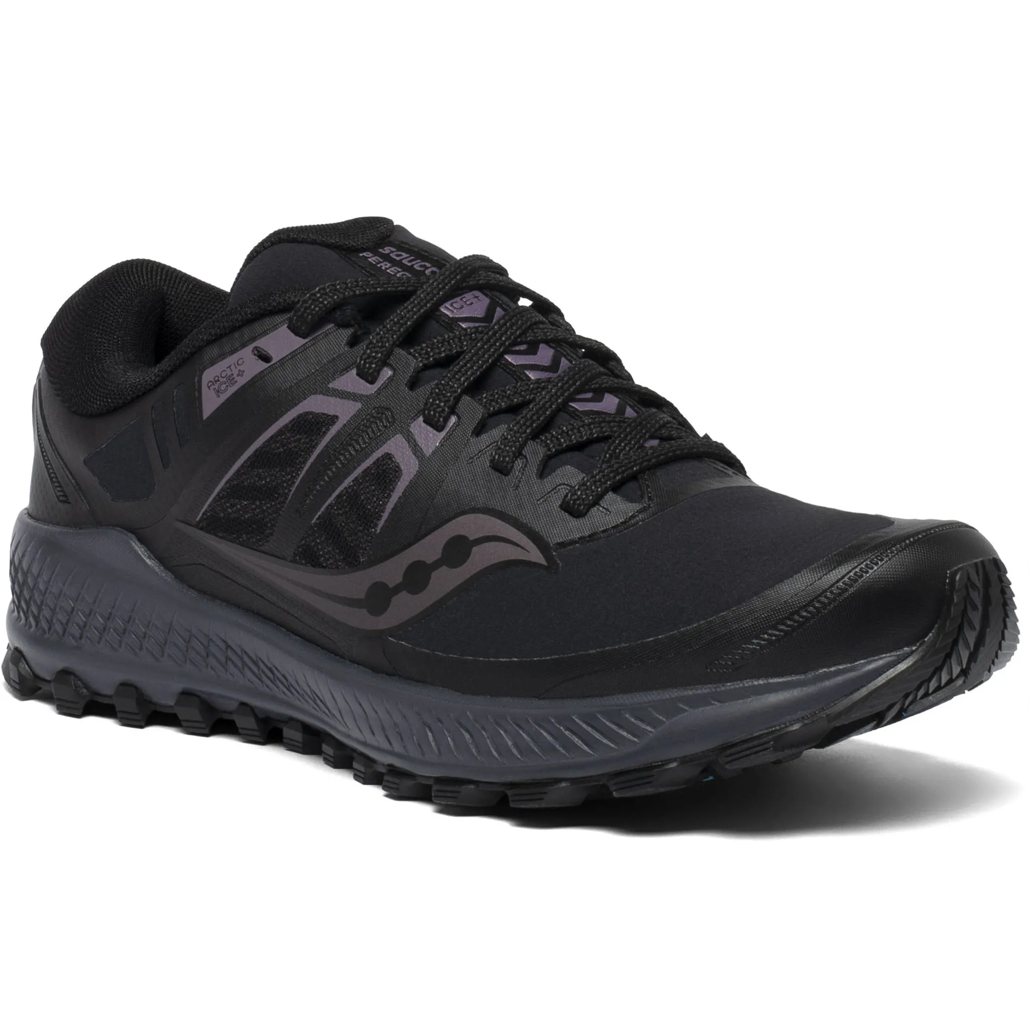 Saucony Peregrine ICE + chaussures de course a pied d'hiver trail femme