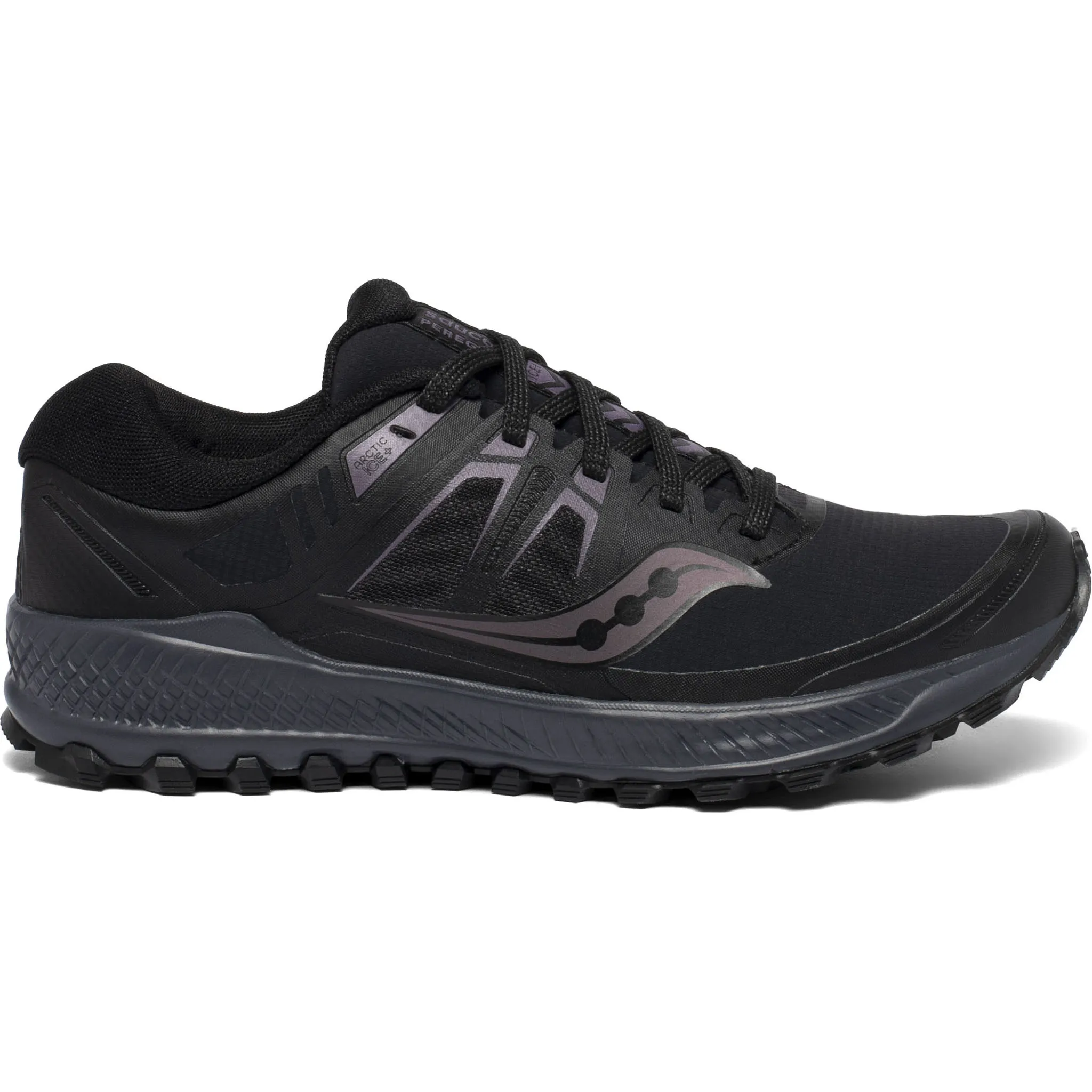 Saucony Peregrine ICE + chaussures de course a pied d'hiver trail femme