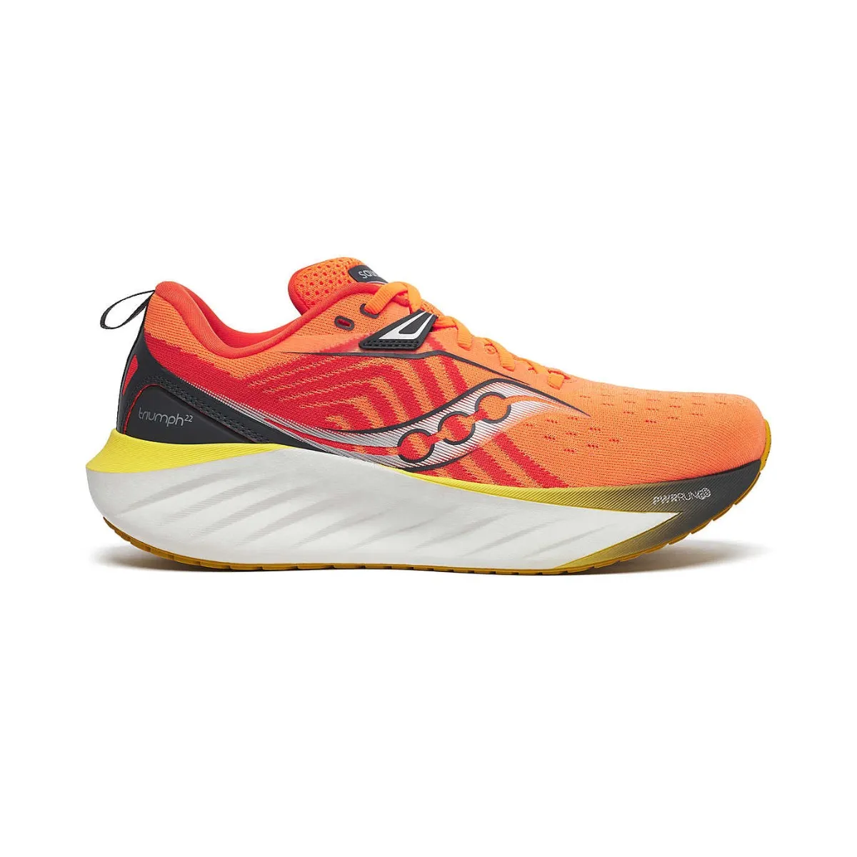 Saucony Triumph 22 Orange Black SS24 Shoes