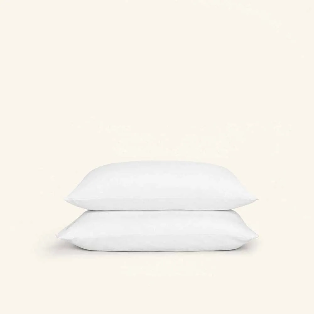 Slumber Cloud Outlast Core Pillow Covers - Single King/White