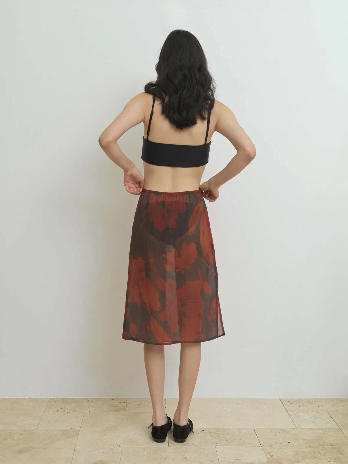 Soie Skirt - September Garden