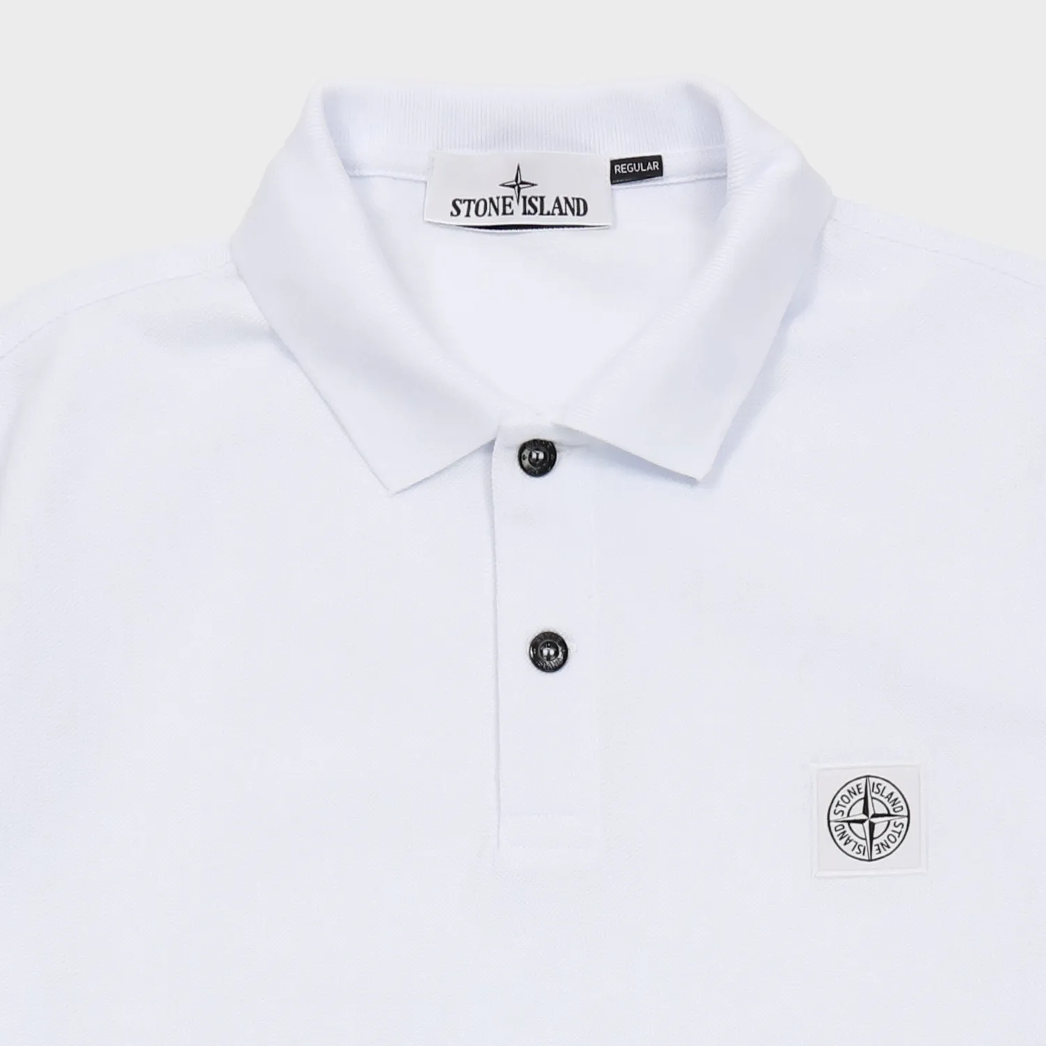 Stone Island 22R39 POLO SHIRT, White 