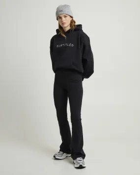 Subtitled State Oversized Hoodie - Almost Black | SurfStitch