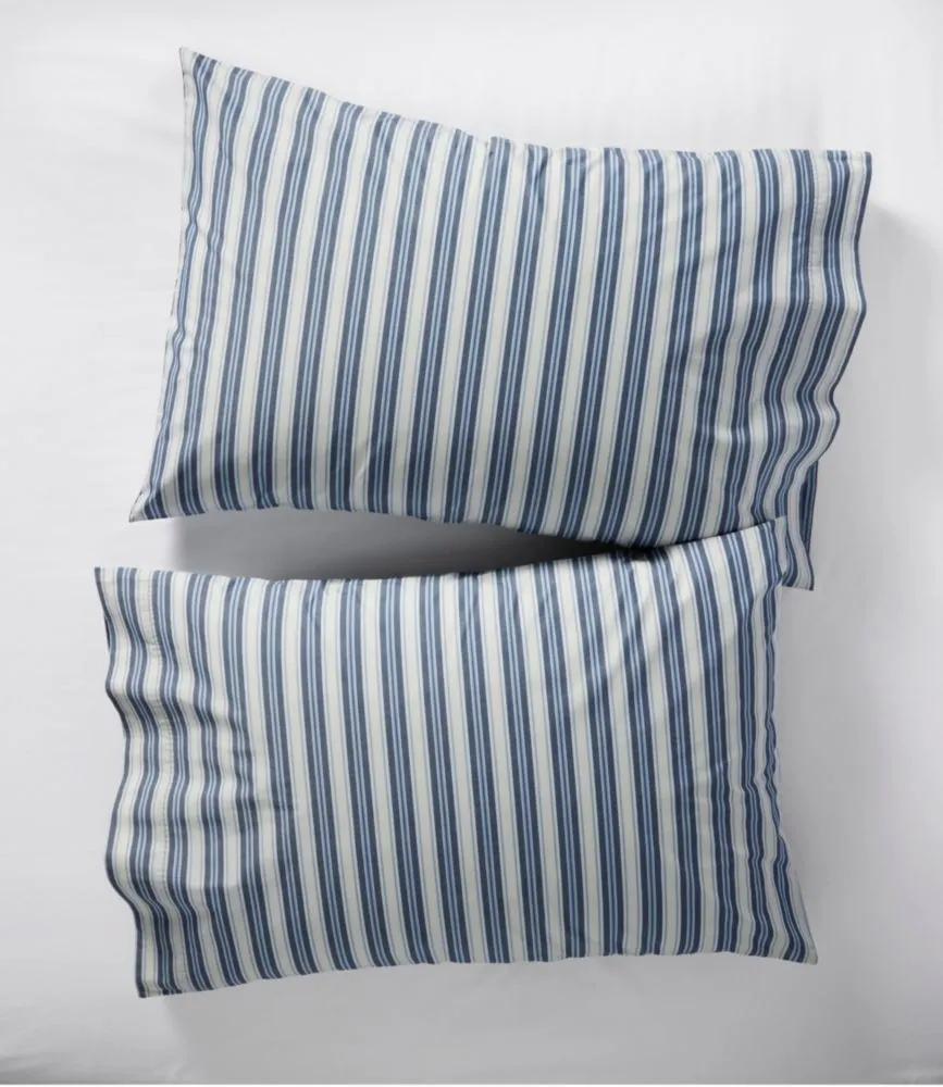 Sunwashed Percale Sheet Collection, Stripe