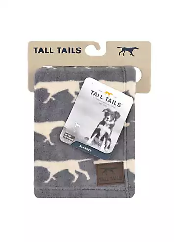 Tall Tails Charcoal Medium Pet Fleece Blanket | Kaleidoscope