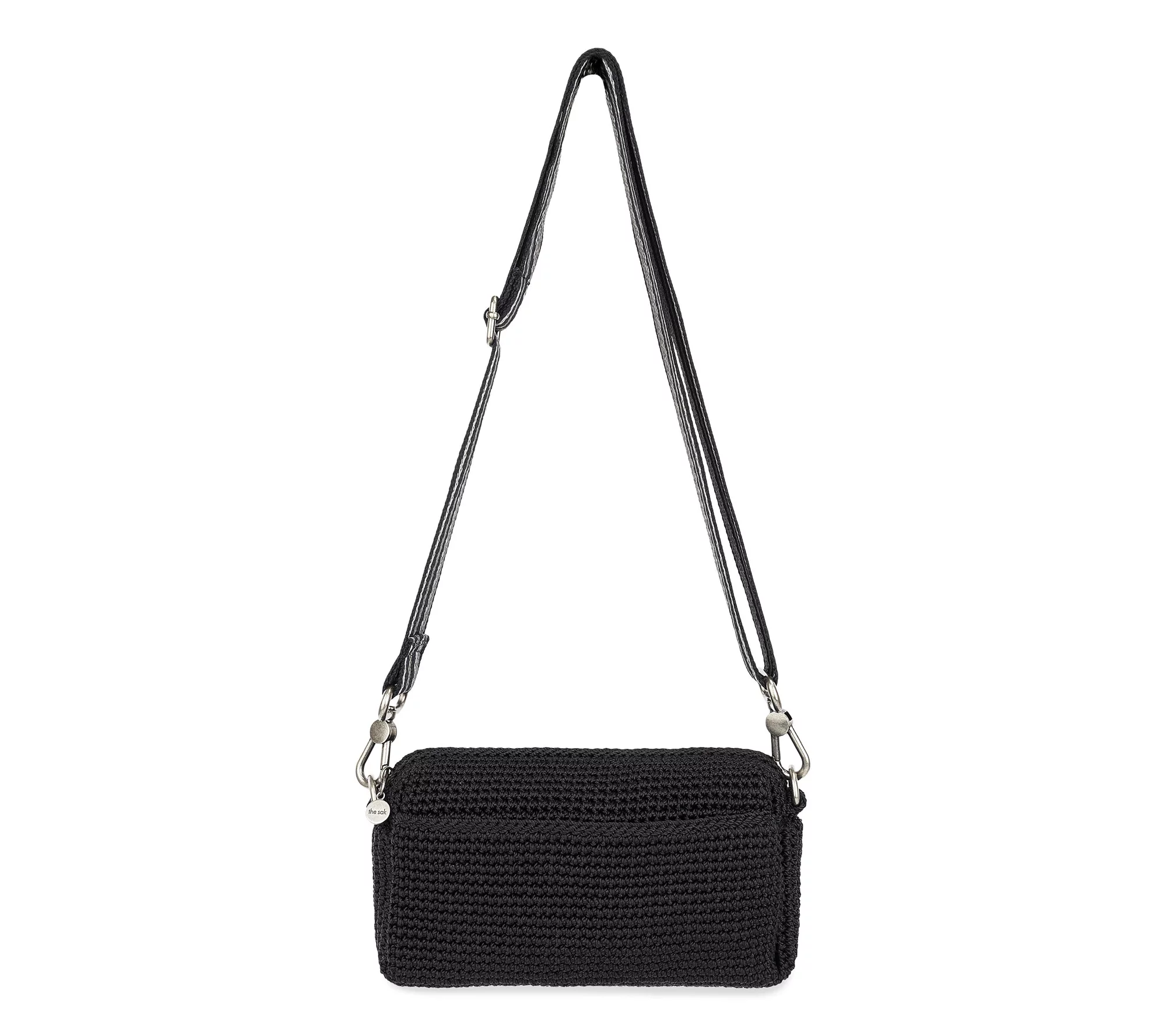 The Sak Cora Crochet Large Phone Crossbody withGuitar Strap