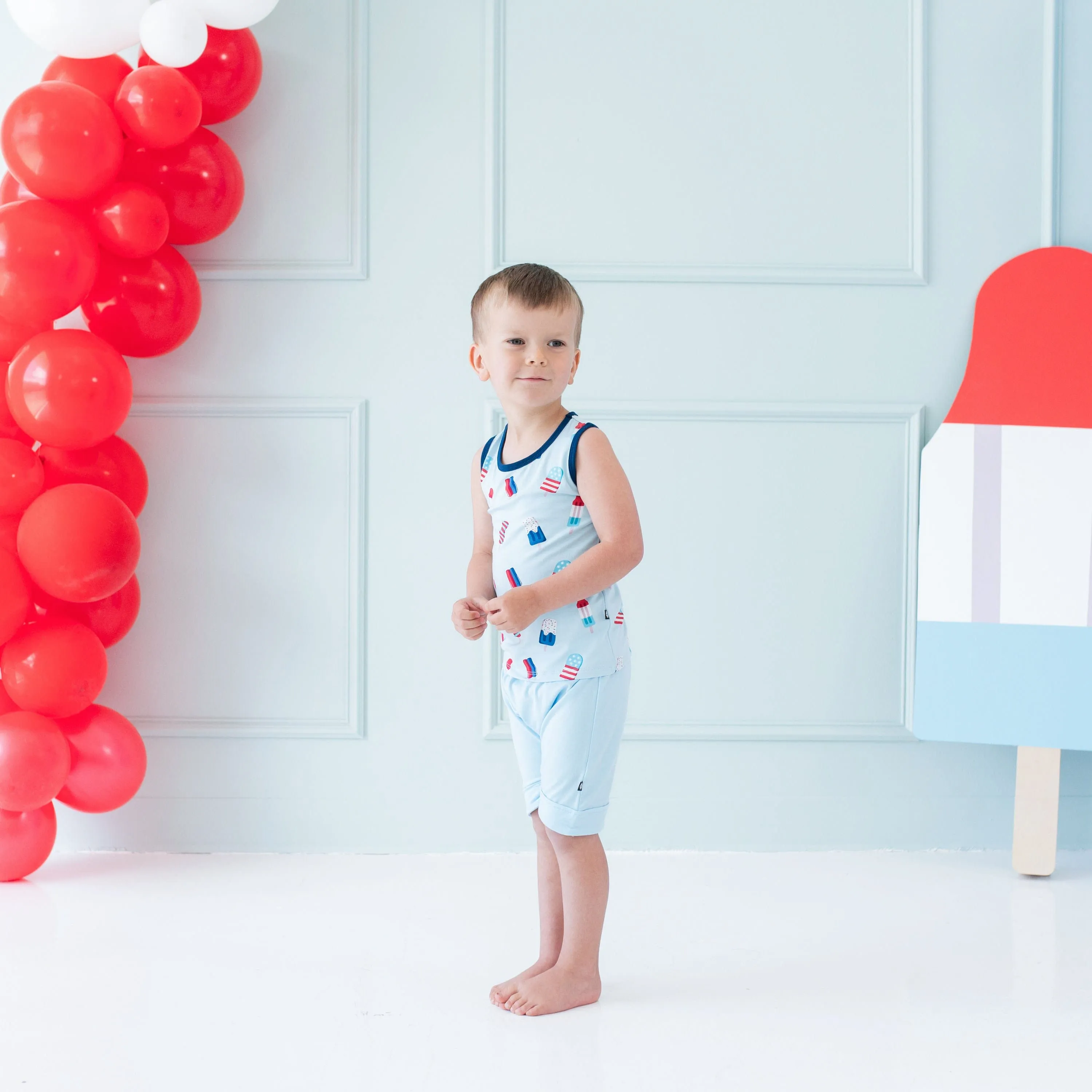 Toddler Tank Top in Popsicle