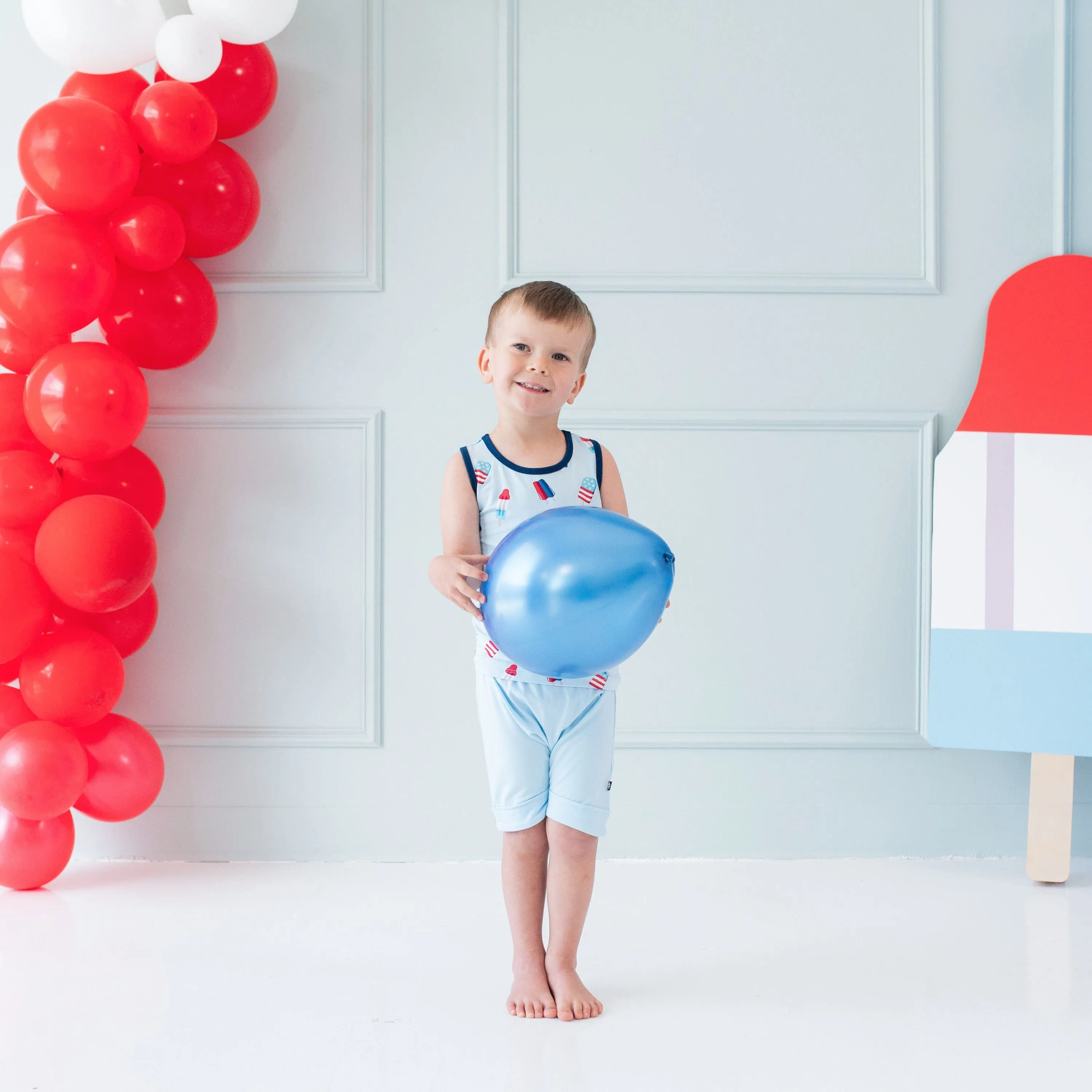 Toddler Tank Top in Popsicle