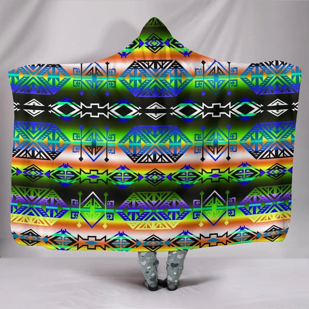 Trade Route East Hooded Blanket