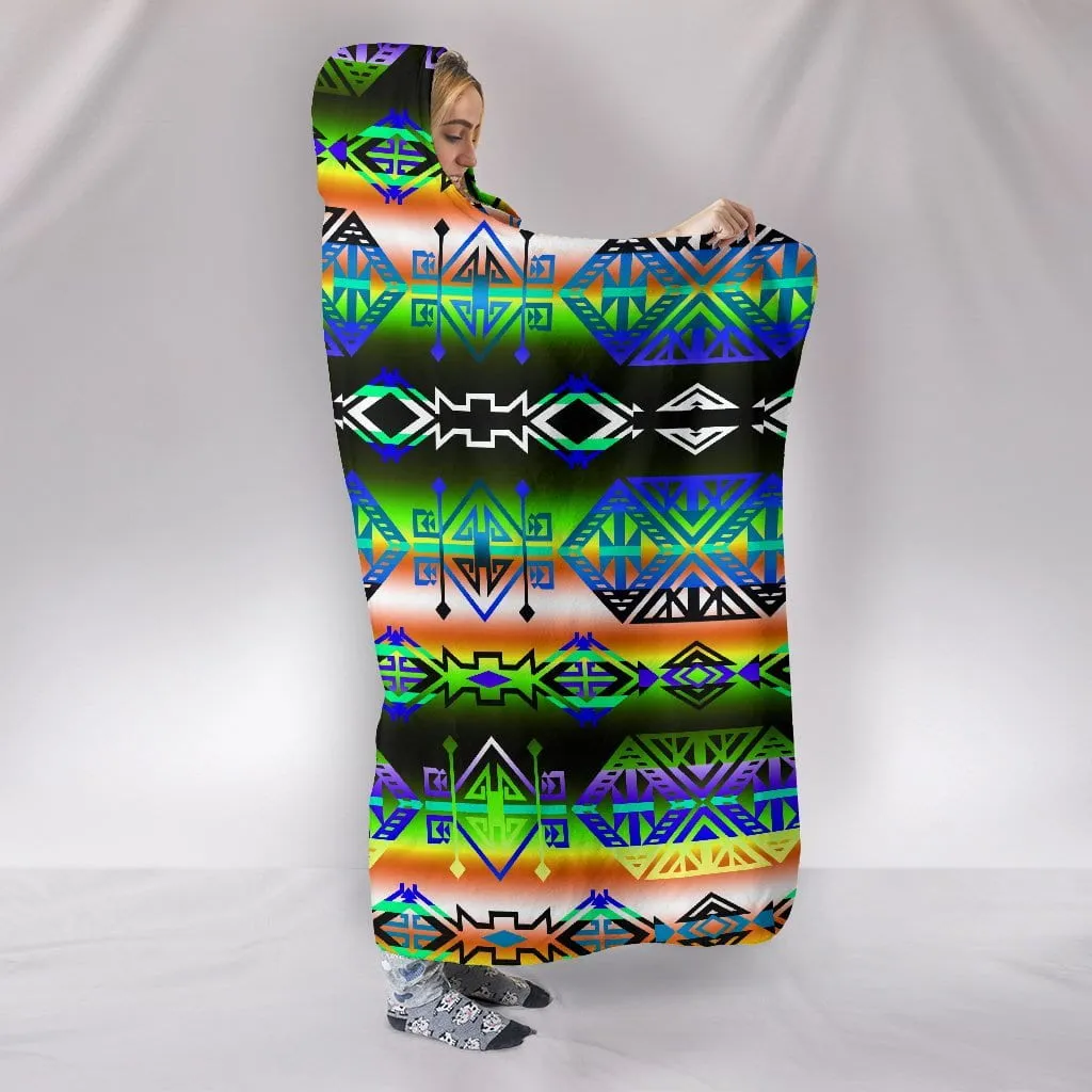 Trade Route East Hooded Blanket